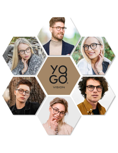 Gafas de Lectura Yogo Vision Anti Luz Azul 4 PARES 2.5x