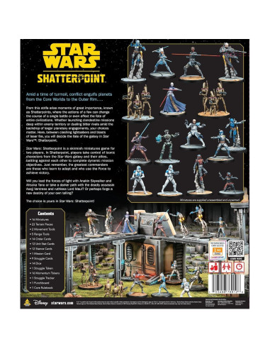Juego de Estrategia Star Wars Shatterpoint - Miniaturas 14+