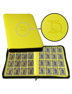 Carpeta TCG TopDeck Amarilla 32 Páginas para 1000 Tarjetas