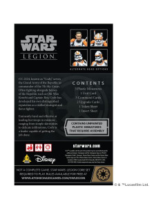 Star Wars: Legion Comandante Clone Cody - Miniaturas 3D 2