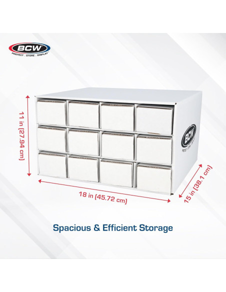 Organizador de Cartas BCW Card House 12 Cajas 800 CT Organizador de Cartas BCW Card House 12 Cajas 800 CT