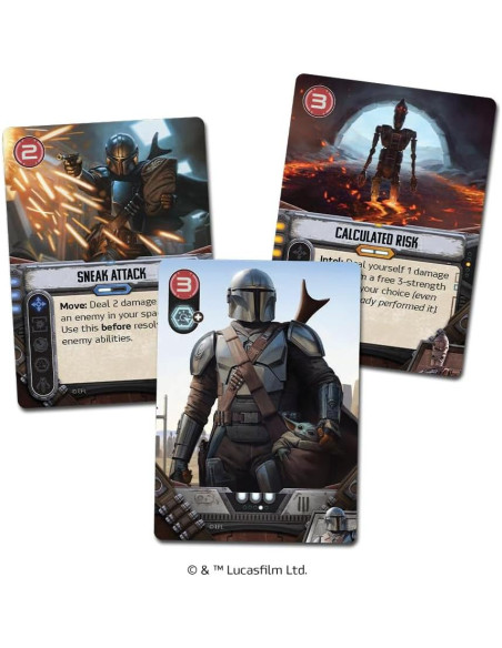 Juego de Estrategia Mandalorian Asmodee 1-4 Jugadores 12+ Juego de Estrategia Mandalorian Asmodee 1-4 Jugadores 12+