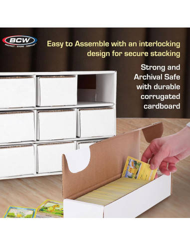 Organizador de Cartas BCW Card House 12 Cajas 800 CT