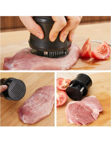 Ablandador de Carne KUSCOR Profesional con 56 Cuchillas Inoxidable
