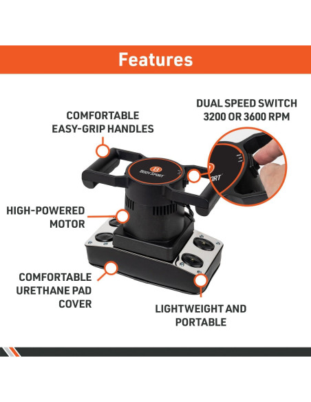 Masajeador Vibratorio Body Sport Doble Velocidad 1,36 kg Masajeador Vibratorio Body Sport Doble Velocidad 1,36 kg