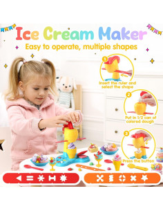 Set de Cocina para Niños PLAY 8455 con Masa Multicolor 2