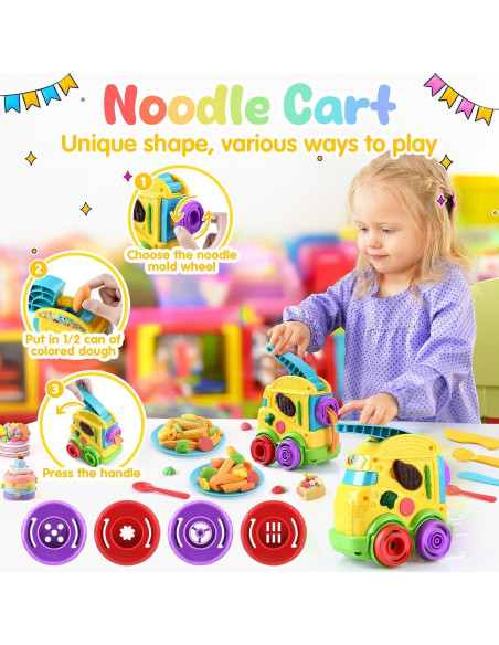 Set de Cocina para Niños PLAY 8455 con Masa Multicolor Set de Cocina para Niños PLAY 8455 con Masa Multicolor