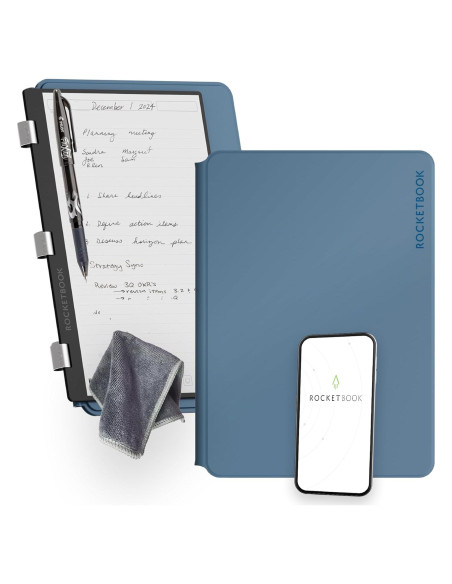 Rocketbook Pro Cuaderno Inteligente Reutilizable A4 Azul Rocketbook Pro Cuaderno Inteligente Reutilizable A4 Azul