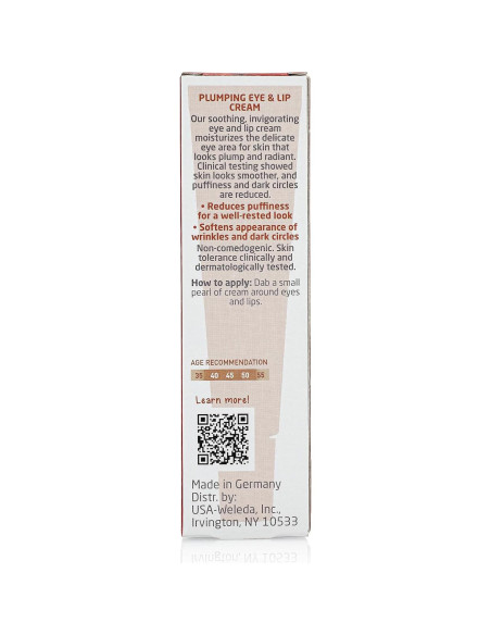 Crema Voluminizadora para Ojos y Labios Weleda 15g Crema Voluminizadora para Ojos y Labios Weleda 15g