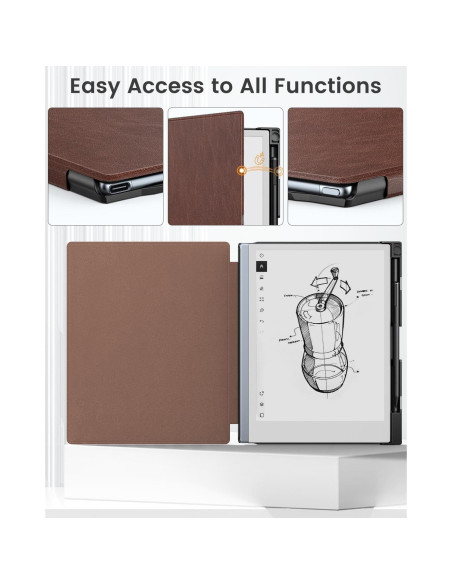 Funda MoKo para Remarkable 2 10.3" con Soporte para Lápiz Funda MoKo para Remarkable 2 10.3" con Soporte para Lápiz
