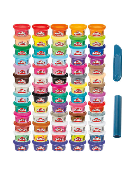 Play-Doh Colección de Colores Ultimate 65 Latas 1 oz Play-Doh Colección de Colores Ultimate 65 Latas 1 oz