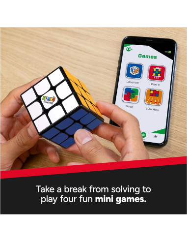 Cubo Rubik's ConnectedX 3x3 Bluetooth para Aprender