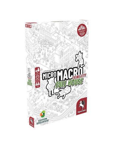 MicroMacro Ciudad del Crimen 2 Casa Llena - Juego de Mesa
