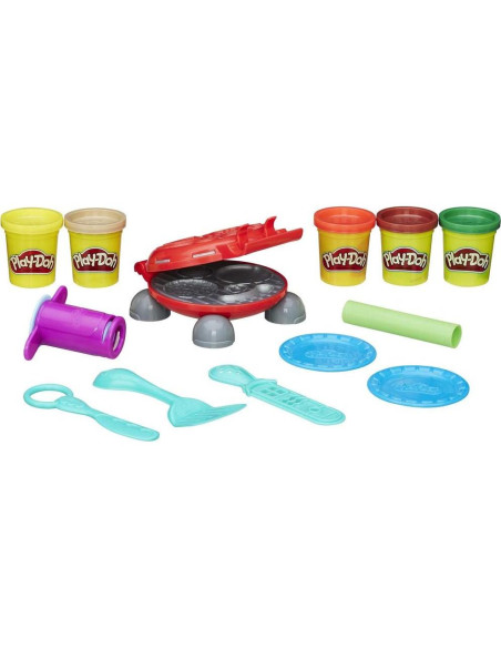Juego de Barbacoa Play-Doh Hasbro con 5 colores Juego de Barbacoa Play-Doh Hasbro con 5 colores