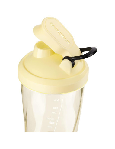 Botella de Batido Eléctrica VOLTRX VortexBoost 24 oz Amarillo