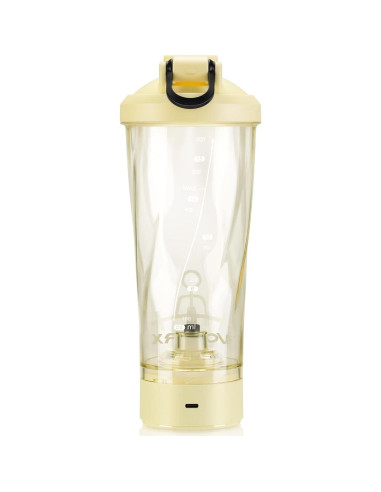 Botella de Batido Eléctrica VOLTRX VortexBoost 24 oz Amarillo