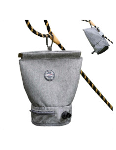 Soporte para bolsas de desechos de perro TIGOADT gris 1.45 kg