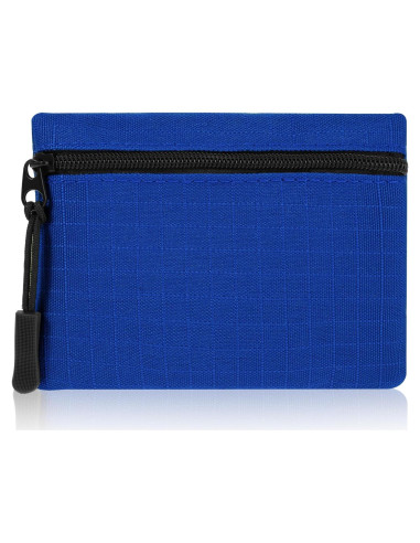 Mini Monedero de Lona Andibro Azul 11x8cm a Prueba de Agua