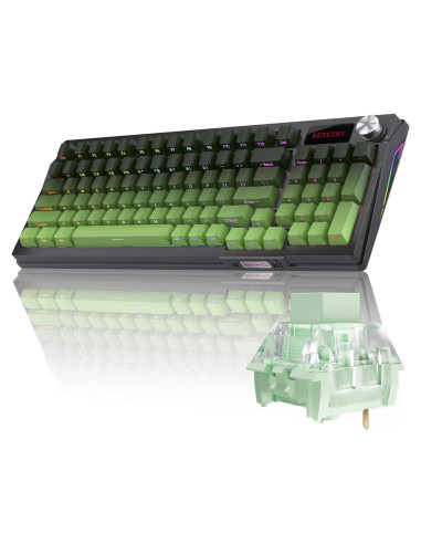 Teclado Mecánico Inalámbrico KUTETHY Kailh Bamboo RGB 98%