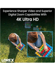 Cámara Timbre de Video Lorex 4K WiFi Blanco - Sin Suscripción 2