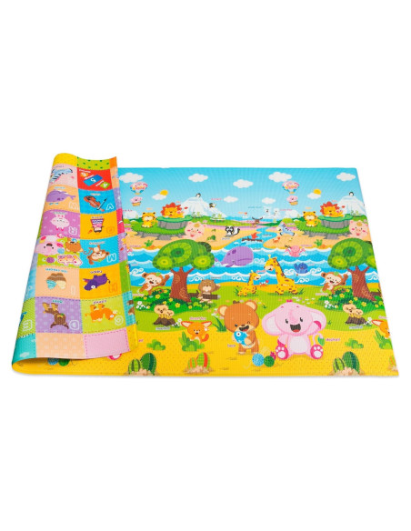 Alfombra de Juego Grande Baby Care PA-0014 Reversible 210x140cm Alfombra de Juego Grande Baby Care PA-0014 Reversible 210x140cm