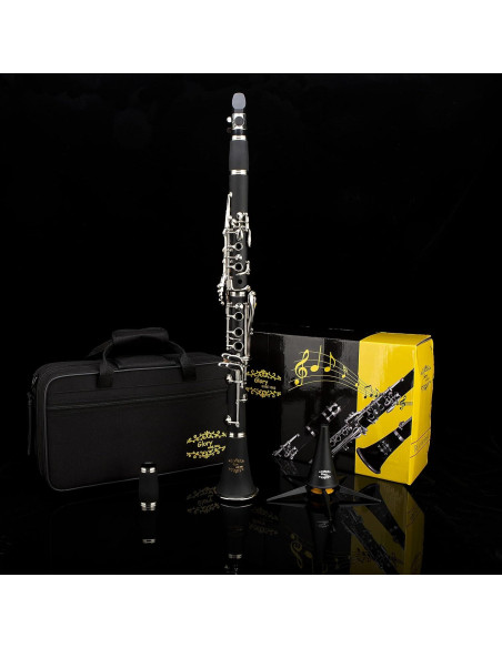 Clarinete Bb Profesional Glory GLY-PBK Ebonita Accesorios Clarinete Bb Profesional Glory GLY-PBK Ebonita Accesorios
