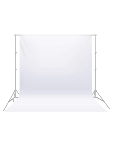 Fondo de Estudio Fotográfico Neewer 1.8x2.8m Blanco 100% Poliéster