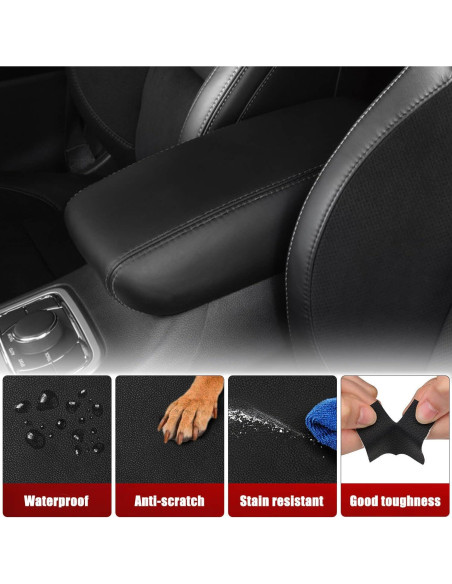 Cubierta de reposabrazos KBH para Jeep Grand Cherokee 2011-2020 Cubierta de reposabrazos KBH para Jeep Grand Cherokee 2011-2020