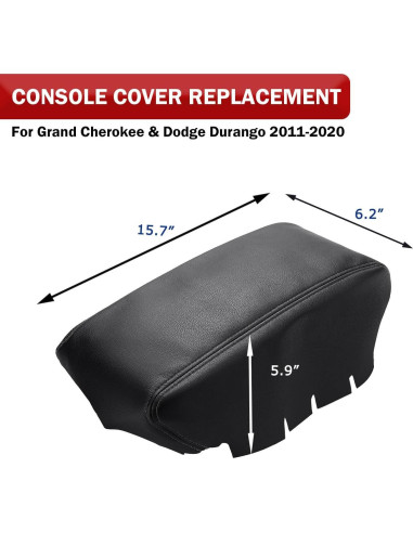Cubierta de reposabrazos KBH para Jeep Grand Cherokee 2011-2020