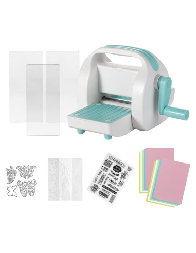 Mini máquina de troquelado Find Scrapblooms 8.79 cm para manualidades