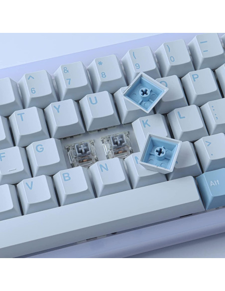 Conjunto de Teclas JOMKIZ 173 PBT Doble Inyección ISO ANSI Conjunto de Teclas JOMKIZ 173 PBT Doble Inyección ISO ANSI