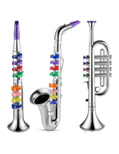 Set de 3 Instrumentos Musicales Lewtemi para Niños