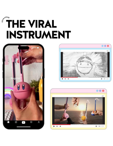 Otamatone Clásico Maywa Denki Amarillo Sintetizador Portátil Otamatone Clásico Maywa Denki Amarillo Sintetizador Portátil