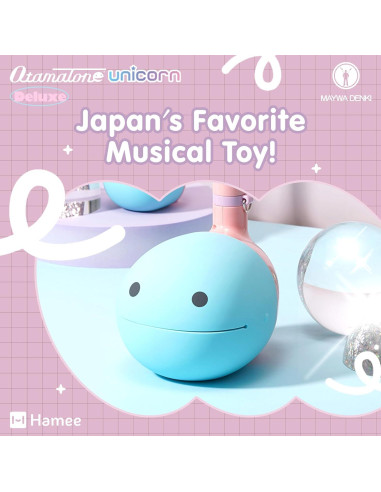 Otamatone Deluxe Unicornio Sintetizador Musical Portátil