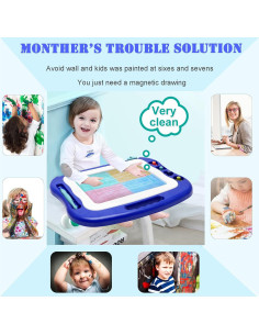 Tablero de Dibujo Magnético Vusum 38.6x30 cm para Niños 2