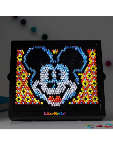 Lite Brite Disney Super Bright HD - Juego Creativo 0.66 kg