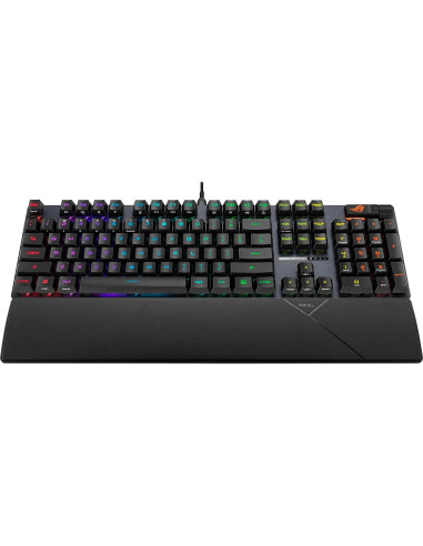 Teclado Gaming ASUS ROG Strix Scope II RX Red, PBT, IP57