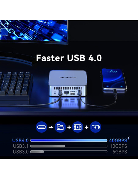 GEEKOM Mini PC XT13 Pro i9-13900H 32GB 2TB SSD 8K GEEKOM Mini PC XT13 Pro i9-13900H 32GB 2TB SSD 8K