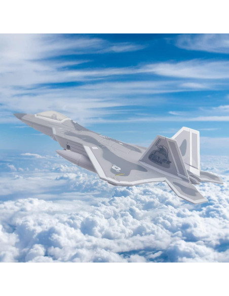 Avión Militar Ailejia F-22 Diecast con Luces y Sonido Avión Militar Ailejia F-22 Diecast con Luces y Sonido
