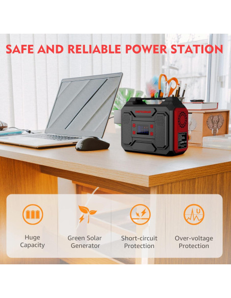 Banco de Energía Portátil DenGaWa 250Wh 110V Rojo Banco de Energía Portátil DenGaWa 250Wh 110V Rojo