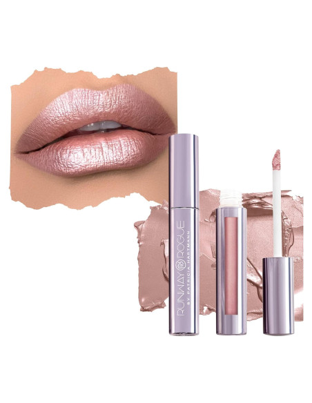 Labial Líquido Runway Rogue Pearl Glam Soft Box Nude Labial Líquido Runway Rogue Pearl Glam Soft Box Nude
