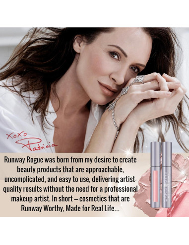 Labial Líquido Runway Rogue Pearl Glam Soft Box Nude