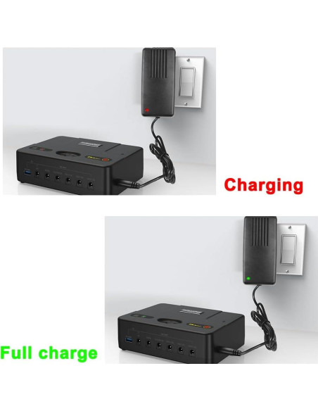 TalentCell Mini UPS 97.68Wh Batería 24V/19V/15V/12V/9V/5V TalentCell Mini UPS 97.68Wh Batería 24V/19V/15V/12V/9V/5V