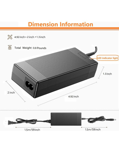 Cargador Universal 90W para Estaciones de Energía Portátil