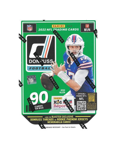Caja Blaster de Tarjetas de Fútbol Panini Donruss 2022 - 90 Tarjetas