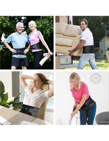 Faja Lumbar FREETOO Grande Soporte Espalda Transpirable