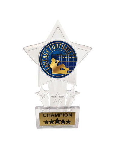 Trofeo de Campeón de Fútbol Fantasía Medallas Express 16.5 cm