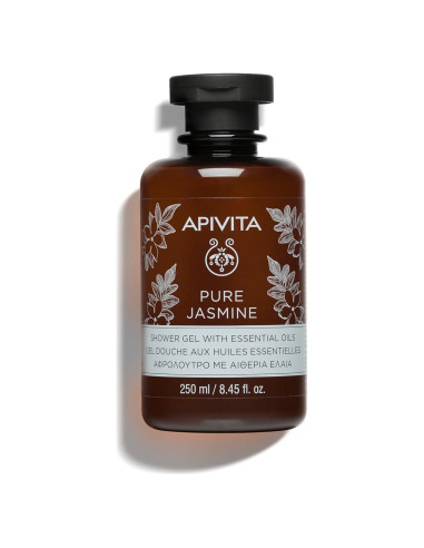 Gel de Ducha APIVITA Puro de Jazmín 250 mL - Hidrata y Limpia