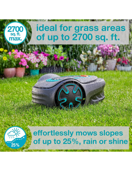 Cortacésped Robótico GARDENA SILENO Minimo 250 m Bluetooth Cortacésped Robótico GARDENA SILENO Minimo 250 m Bluetooth