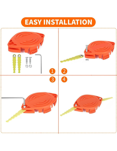 Paquete 2 Cabezales AF-100 + 12 Cuchillas Black Decker Paquete 2 Cabezales AF-100 + 12 Cuchillas Black Decker